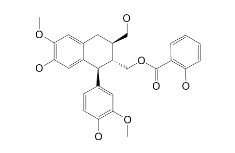 9-SALICYL-(+)-ISOLARICIRESINOL