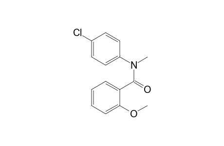 N-(4-Chlorophenyl)-2-methoxy-N-methylbenzamide