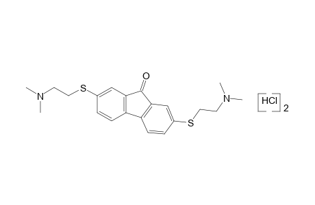 2,7-bis{[2-(dimethylamino)ethyl]thio}fluoren-9-one, dihydrochloride