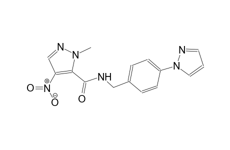 1-methyl-4-nitro-N-[4-(1H-pyrazol-1-yl)benzyl]-1H-pyrazole-5-carboxamide