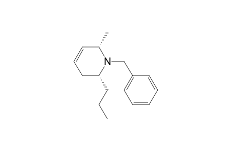1-Benzyl-cis-2-propyl-6-methyl-4-piperideine