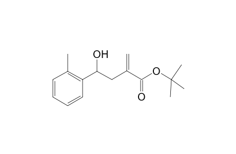 Tert-Butyl 4-Hydroxy-2-methylene-4-(2-tolyl)-butanoate