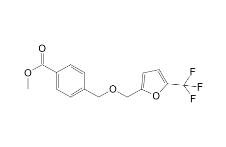 Methyl 4-(((5-(trifluoromethyl)furan-2-yl)methoxy)methyl)benzoate