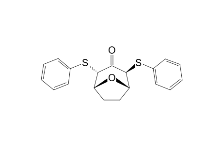 2.alpha.,4.beta.-Diphenylthio-8-oxabicyclo[3.2.1]octan-3-one