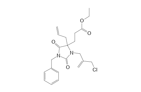 ETHYL-3-[4-ALLYL-1-BENZYL-3-[2-(CHLOROMETHYL)-PROP-2-ENYL]-2,5-DIOXOIMIDAZOLIDIN-4-YL]-PROPANOATE