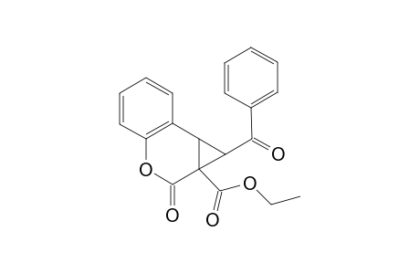 1-Benzoyl-2-keto-1,7b-dihydrocyclopropa[c]chromene-1a-carboxylic acid ethyl ester