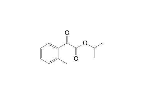 Iso-Propyl-2-oxo-2-(2-tolyl)acetate