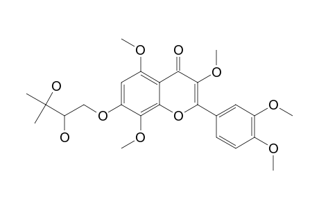 7-(2,3-DIHYDROXY-3-METHYLBUTOXY)-3,3',4',5,8-PENTAMETHOXY-FLAVONE