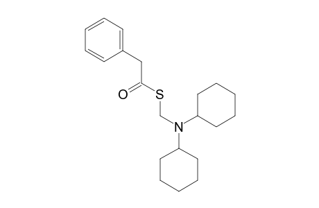 S-[(dicyclohexylamino)methyl] 2-phenylethanethioate