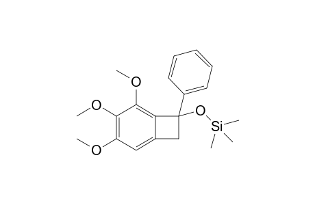 3,4,5-Trimethoxy-7-phenyl-7-(trimethylsilyloxy)bicyclo[4.2.0]octa-1,3,5-triene