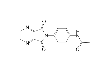 acetamide, N-[4-(5,7-dihydro-5,7-dioxo-6H-pyrrolo[3,4-b]pyrazin-6-yl)phenyl]-