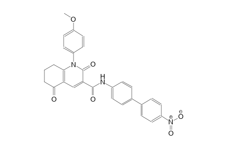 1-(4-methoxyphenyl)-N-(4'-nitro[1,1'-biphenyl]-4-yl)-2,5-dioxo-1,2,5,6,7,8-hexahydro-3-quinolinecarboxamide