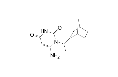 6-Amino-1-(1-((1S,4R)-bicyclo[2.2.1]heptan-2-yl)ethyl)pyrimidine-2,4(1H,3H)-dione