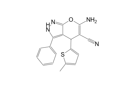 pyrano[2,3-c]pyrazole-5-carbonitrile, 6-amino-2,4-dihydro-4-(5-methyl-2-thienyl)-3-phenyl-