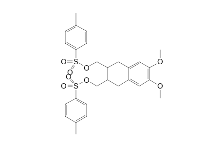 (2RS,3RS)-6,7-Dimethoxy-2,3-bis(tosyloxymethyl)-1,2,3,4-te-trahydronaphthalene