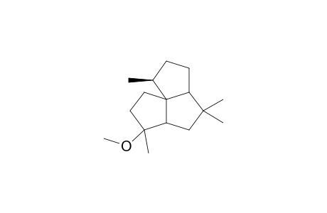 9-Methoxy-2.beta.,6,6,9-tetramethyl-tricyclo(6.3.0.0(1,5))undecane
