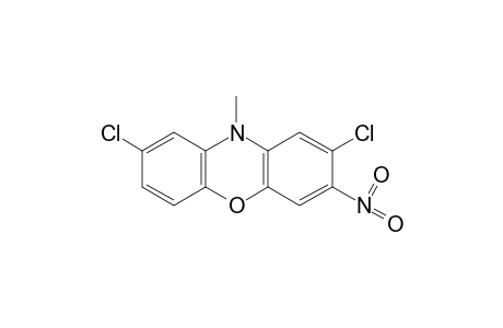 2,8-DICHLORO-10-METHYL-3-NITROPHENOXAZINE