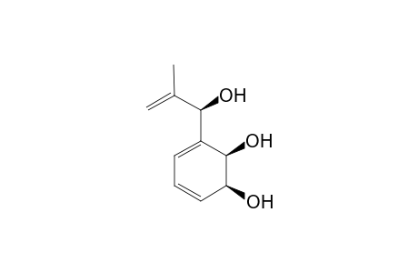 (1S,2R)-3-[(1R)-1-hydroxy-2-methyl-allyl]cyclohexa-3,5-diene-1,2-diol