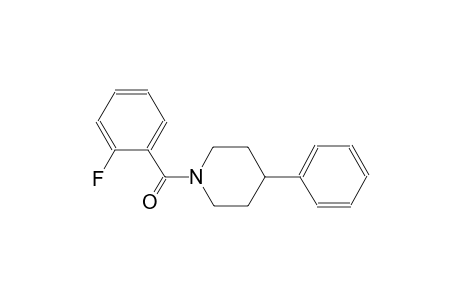 piperidine, 1-(2-fluorobenzoyl)-4-phenyl-