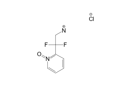 2,2-DIFLUORO-2-(1-OXIDO-2-PYRIDINYL)-ETHYLAMINE-HYDROCHLORIDE