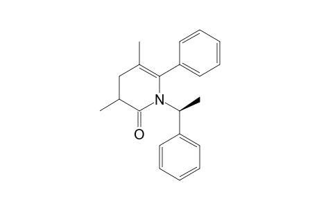 3,5-Dimethyl-6-phenyl-1-(1-(S)-phenylethyl)-3,4-dihydro-1H-pyridin-2-one