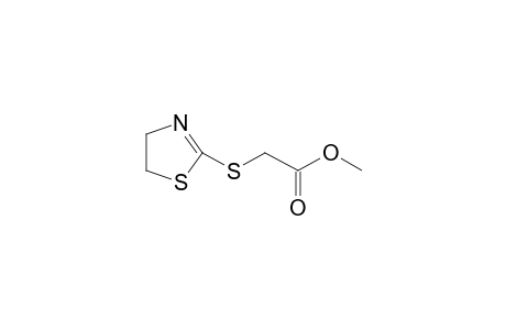 Methyl 2-[2-thiazolin-2-ylthio]acetate