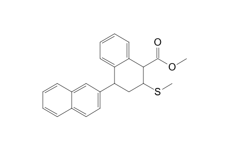 1-(Carbomethoxy)-2-(methylthio)-4-(2-naphthyl)benzocyclohexane