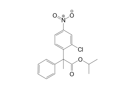 Iso-Propyl 2-phenyl-2-(2-chloro-4-nitrophenyl)propionate