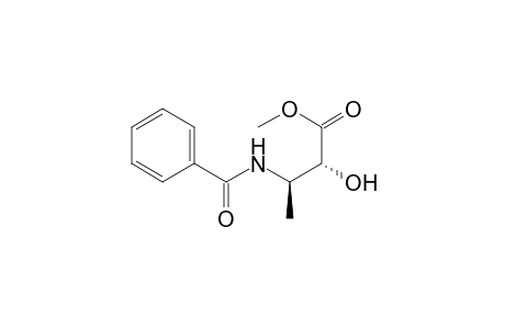 Butanoic acid, 3-(benzoylamino)-2-hydroxy-, methyl ester, (R*,R*)-(.+-.)-