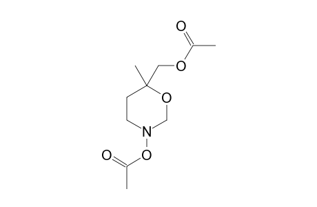 3-ACETYLOXY-6-METHYL-6-ACETYLOXYMETHYL-1,3-OXAZINANE