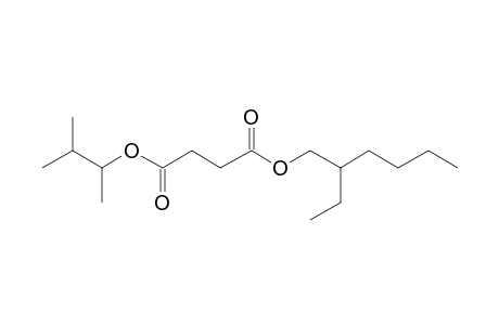 Succinic acid, 2-ethylhexyl 3-methylbut-2-yl ester