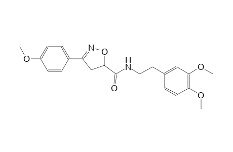 5-isoxazolecarboxamide, N-[2-(3,4-dimethoxyphenyl)ethyl]-4,5-dihydro-3-(4-methoxyphenyl)-