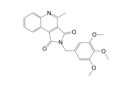 1H-pyrrolo[3,4-c]quinoline-1,3(2H)-dione, 4-methyl-2-[(3,4,5-trimethoxyphenyl)methyl]-