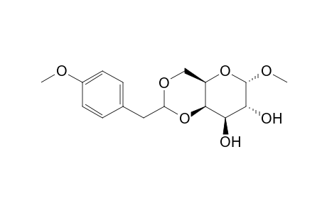 Methyl 4,6-O-[(4-Methoxyphenyl)ethylidene]-.alpha.-D-galactopyranoside
