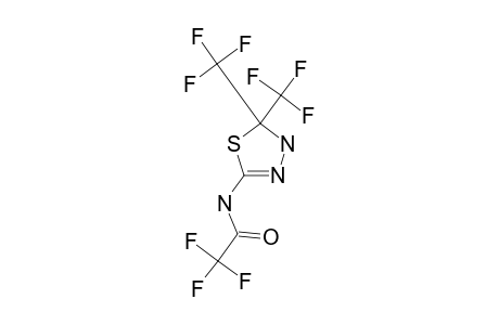 2-[(TRIFLUORACETYL)-AMINO]-5,5-BIS-(TRIFLUOROMETHYL)-1,2,4-THIADIAZOLINE