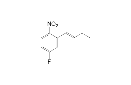 (E)-2-(But-1-enyl)-4-fluoronitrobenzene