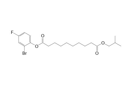 Sebacic acid, 2-bromo-4-fluorophenyl isobutyl ester