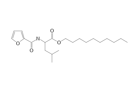 L-Leucine, N-(2-furoyl)-, decyl ester