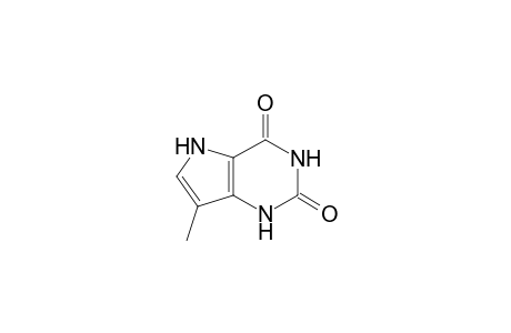 7-Methyl-1,5-dihydropyrrolo[3,2-d]pyrimidine-2,4-dione