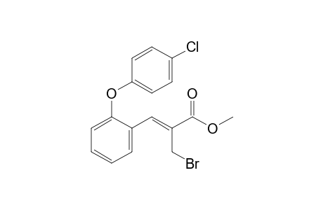 (Z)-2-Bromomethyl-3-[2-(4-chloro-phenoxy)-phenyl]-acrylic acid methyl ester
