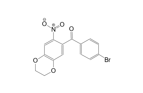 methanone, (4-bromophenyl)(2,3-dihydro-7-nitro-1,4-benzodioxin-6-yl)-