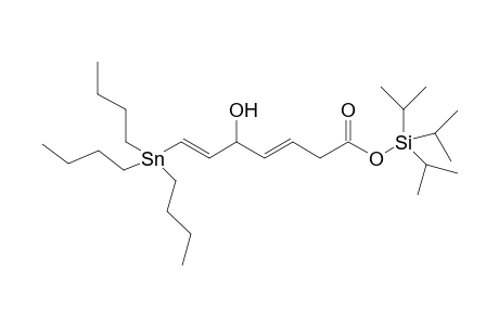 Triisopropylsilyl 7-(tributylstannyl)hepta-3E,6E-dienoate