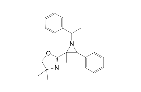(+)-2-[2-Methyl-3-phenyl-1-(1-phenylethyl)aziridin-2-yl]-4,4-dimethyl-4,5-dihydroxazole