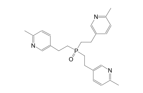 5-(2-(Bis[2-(6-methyl-3-pyridinyl)ethyl]phosphoryl)ethyl)-2-methylpyridine