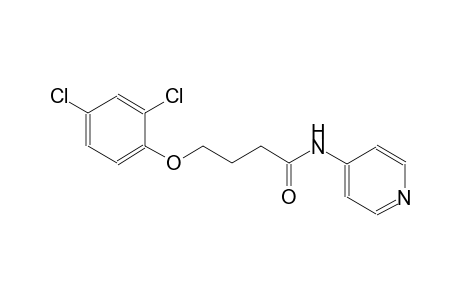 4-(2,4-dichlorophenoxy)-N-(4-pyridinyl)butanamide
