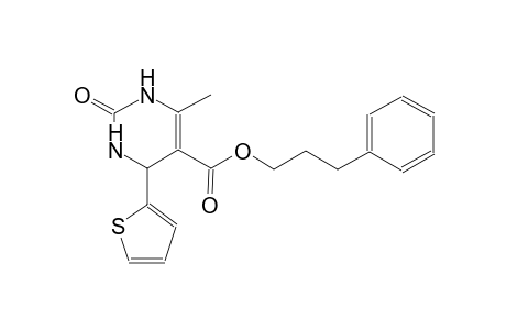 3-Phenylpropyl 6-methyl-2-oxo-4-(2-thienyl)-1,2,3,4-tetrahydro-5-pyrimidinecarboxylate