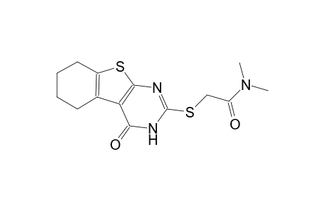 acetamide, 2-[(3,4,5,6,7,8-hexahydro-4-oxobenzo[4,5]thieno[2,3-d]pyrimidin-2-yl)thio]-N,N-dimethyl-