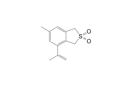 4-Isopropenyl-6-methyl-1',3'-dihydrobenzo[c]thiophene-2',2'-dioxide