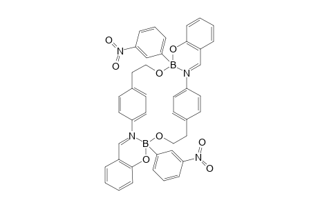 2,2'-Bis(3-nitrophenyl)bis[3-aza-2-bora-1-oxabicyclo[4.4.0]decano][5.5]paracyclophane