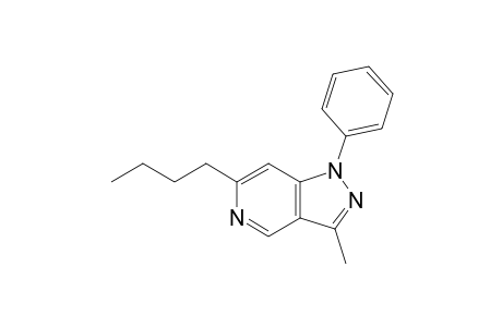 6-Butyl-3-methyl-1-phenyl-1H-pyrazolo[4,3-c]pyridine